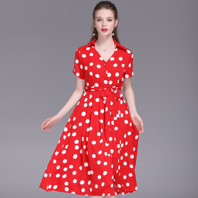 连衣裙2020夏 新款波点印花蝴蝶结大摆A字裙很仙的法国小众桔梗裙|msdalam kategori mod main/animasi/Zhou Bian/cos/permainan papan, kostum cosplay/props/perkhidmatan, Wanita Cosplay - dari Buy2taobao.com untuk memberikan perkhidmatan ejen Taobao profesional membeli