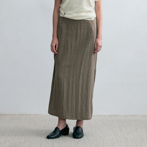 C2H4 Midtown Evening Fluid Midi Skirt 中城夜行 垂感半裙 女装