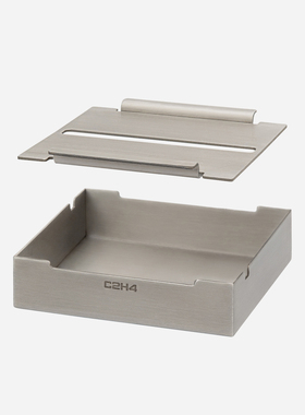 C2H4_Table_Ashtray 双层结合结构 不锈钢烟灰缸 #Classics