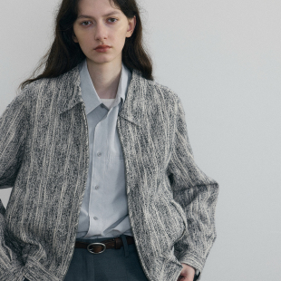Jacket Profile 线毯大理石纹编织小夹克 Kensington C2H4