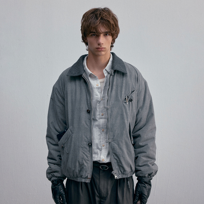 C2H4 Aspen Wool Collar Jacket 阿斯本 毛呢拼领 松软中古棉服