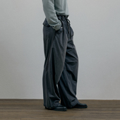 Mechanist 机械师 Drawstring C2H4 Work Pants 体积感抽绳薄长裤