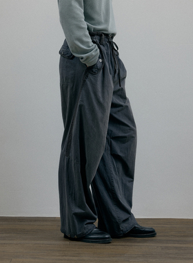 C2H4 Mechanist Drawstring Work Pants 机械师 体积感抽绳薄长裤
