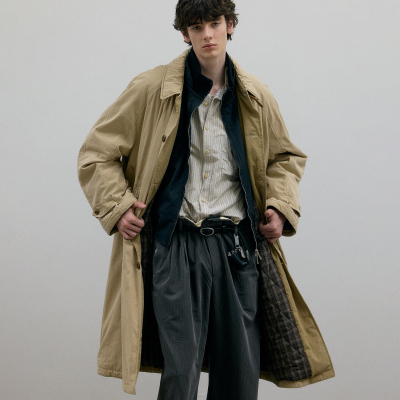 C2H4 Absolute Duvet Padded Coat 冬日棉质衣橱纯粹绒感夹棉风衣