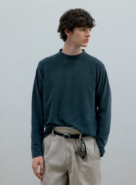 C2H4 Architect T-Shirt 建筑师绒感肌理 半高领长袖T恤