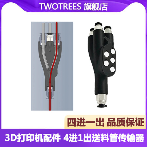 3D打印机配件四合一进料传输器