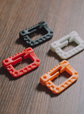 WOOJIN扣具WJ扣件 MOLLE战术D扣 Carabiner 高承重挂扣 DIY配件