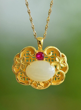 和田玉925银和田玉原创设计