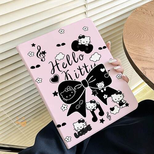 ins蝴蝶结kitty适用于iPad保护套