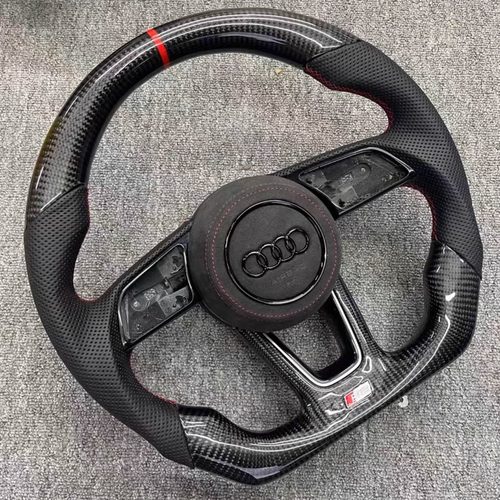 A4LA5S4Q3RS4方向盘改装碳纤维