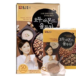 韩国进口丹特八宝茶五谷茶坚果核桃薏米粉早餐营养杂粮粉冲饮礼盒