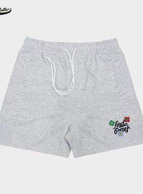 FIND BETTER夏季多巴胺刺绣短裤男美式运动篮球裤潮牌宽松四分裤