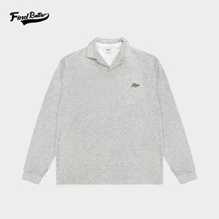 321 T恤男 秋冬德绒抓绒条纹棉感宽松透气假两件经典 百搭运动长袖