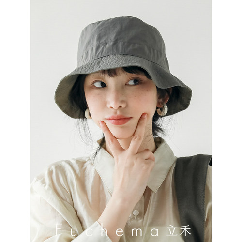 女夏速干防晒防紫外线渔夫帽