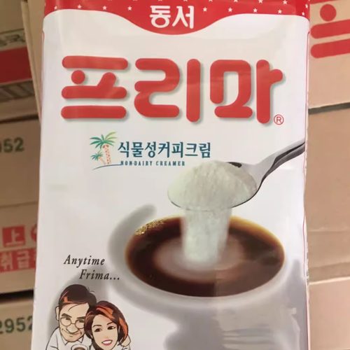 韩国进口纯咖啡伴侣植脂末frima