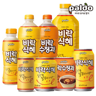 包邮韩国进口飞乐甘米汁饮料米露民俗冷饮238ml 500ml 1.5L瓶装
