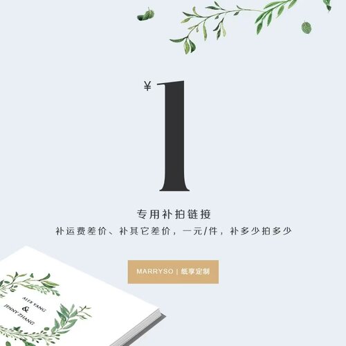 定制专拍