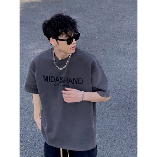 300g重磅短袖休闲短袖潮男女