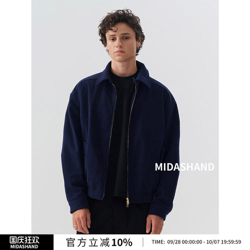 MIDASHAND复古灯芯绒夹克