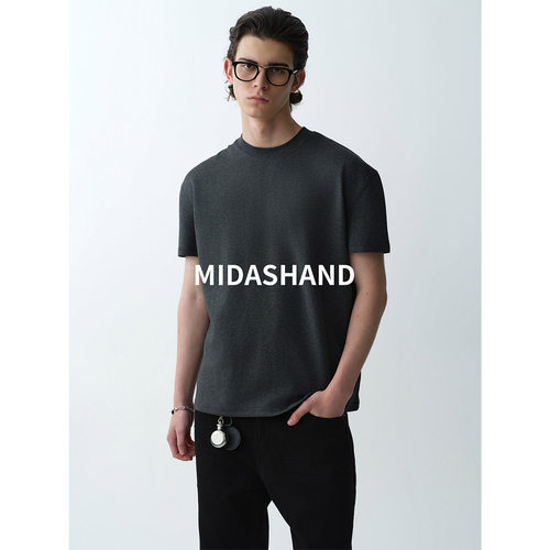MIDASHAND美式正肩短袖T恤