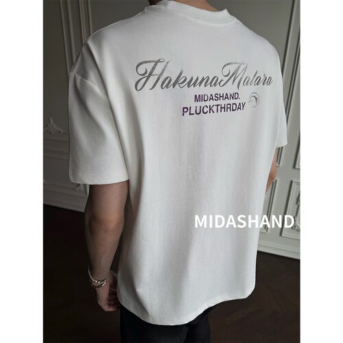 MIDASHAND索罗娜印花T恤
