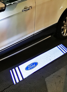 适用福特锐界锐际翼虎蒙迪欧福克斯探险者撼路者EVOS后视镜迎宾灯