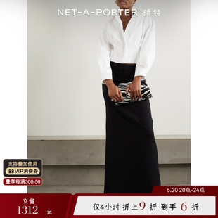 NET GAUGE81 NAP PORTER颇特 早春女棉质府绸衬衫