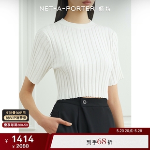 T恤NAP PORTER颇特 春季 女罗纹棉质短款 HYKE NET 新品