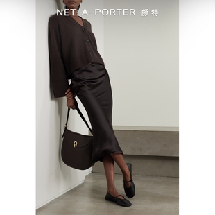 NET Allude NAP 早春女羊绒开襟衫 PORTER颇特