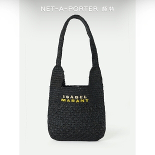 NET Isabel 女拉菲草编织单肩包NAP PORTER颇特 Marant