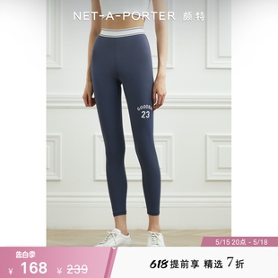 NAP GOODBAI PORTER颇特 款 NET 女印花弹力紧身运动裤 经典