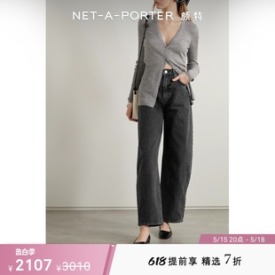 GOLDSIGN 款 女高腰阔腿牛仔裤 经典 netaporter