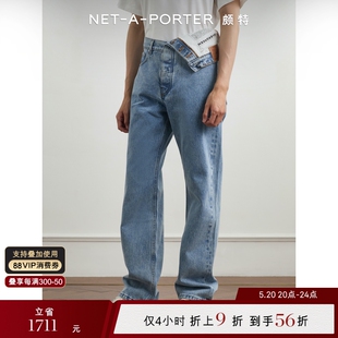 PROJECT 新品 NET NAP 男直筒贴花牛仔裤 PORTER颇特 春季