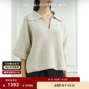 HOWELL 新品 NET MARGARET NAP 女绵羊毛Polo衫 PORTER颇特 春季