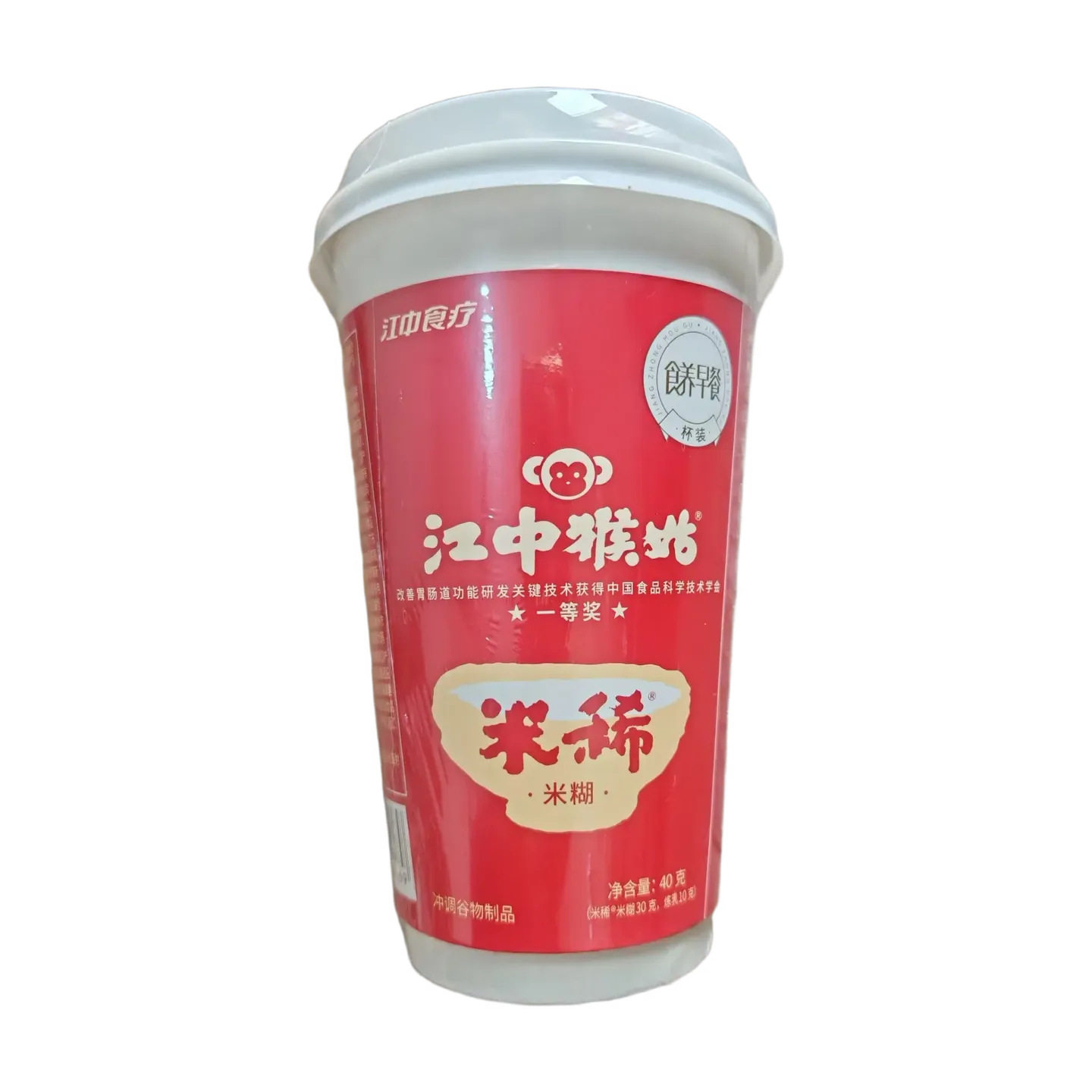 江中猴菇江中食疗米稀早餐对胃食品江中猴姑米稀冲饮早餐40克单杯