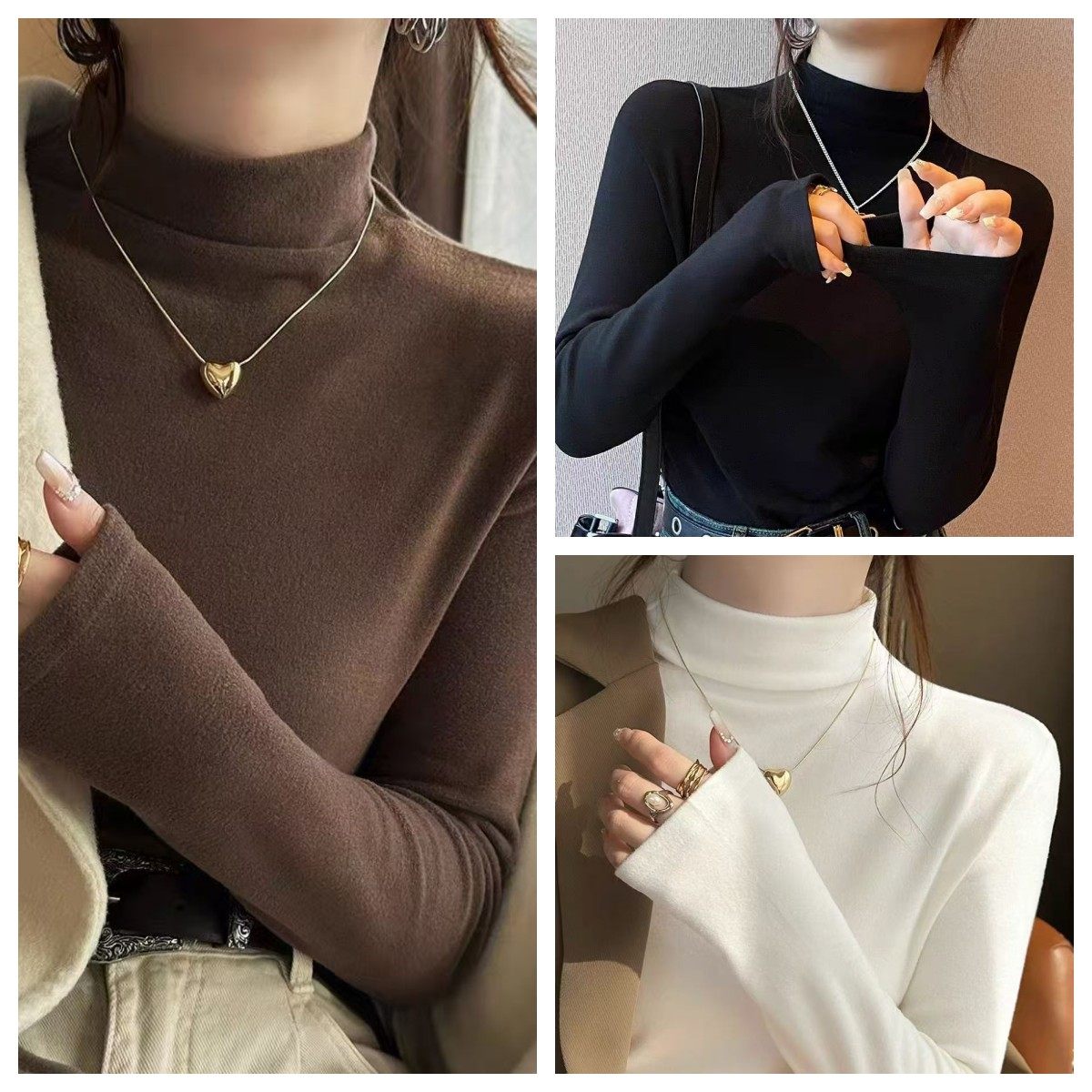 大码女装半高领德绒针织打底衫女秋冬修身内搭毛衣,女装/女士精品,大码内搭,淘宝优惠券,粉丝福利购,淘宝优惠卷