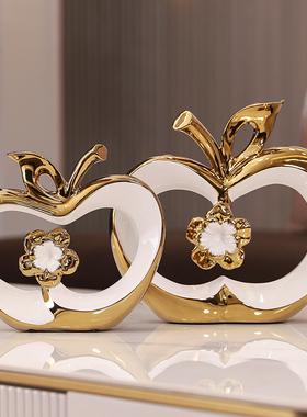 现代电视柜酒柜装饰品陶瓷摆饰轻奢高档家居客厅玄关乔迁新居礼品