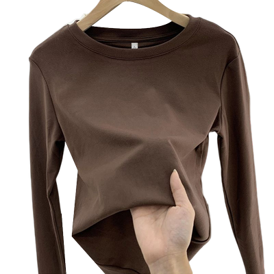 胖mm300斤德绒打底衫女大码内搭