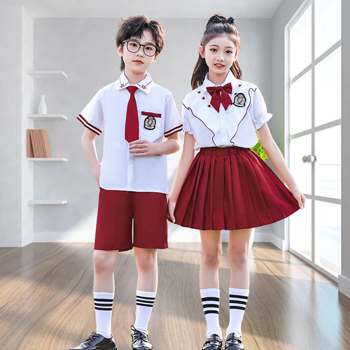 六一儿童合唱服演出服班服英伦风
