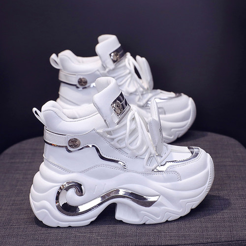 休闲增高女鞋厚底鞋子老爹鞋女