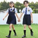 班服英伦学院风运动会团对服 中小学生夏季 校服套装 幼儿园园服夏装