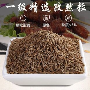 商用新疆孜然粉炸串烧烤面筋炸货半颗粒半碎调料油炸摆摊孜然500g