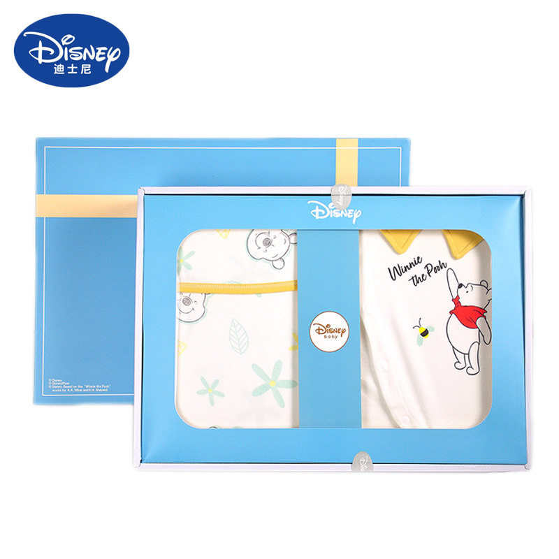 Disney迪士尼全棉新生儿男女礼盒
