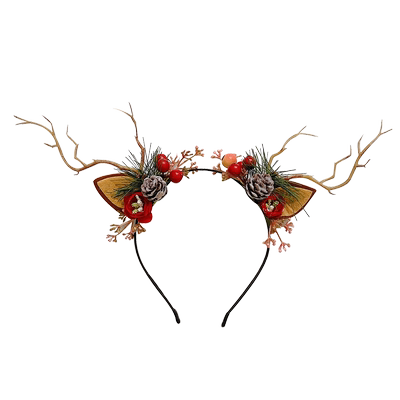 仰岳发箍圣诞节氛围感头箍