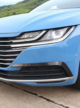 适用大众 Arteon CC 2017-2020 前风刀格栅车贴改装