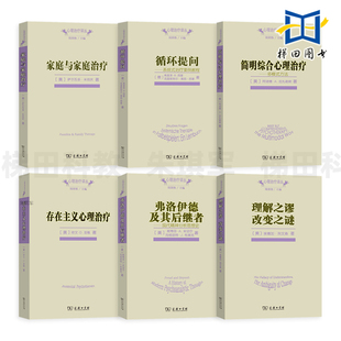弗洛伊德及其后继者+简明综合心理治疗+理解之谬改变之谜+家庭与家庭治疗+存在主义心理治疗+循环提问系统式案例治疗教程书籍