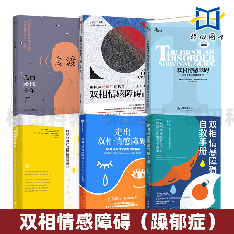 理解与治疗双相情感障碍 躁郁症 Ⅱ型 走出 应对躁郁生活的日常指南 战胜 治疗手册 方法 缓解压力焦虑情绪失眠心灵疗愈 抑郁躁狂