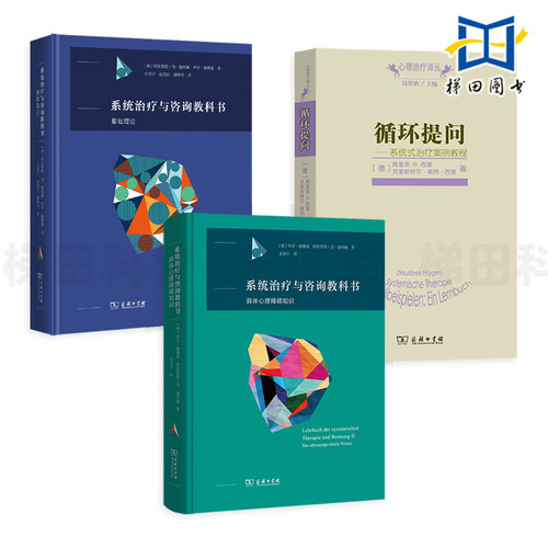 系统治疗与咨询教科书-基础理论+具体心理障碍知识+循环提问-系统式案例治疗教程 系统式心理治疗师 心理学书籍 培训教材 临床