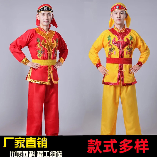 高档新款威风锣鼓服装演