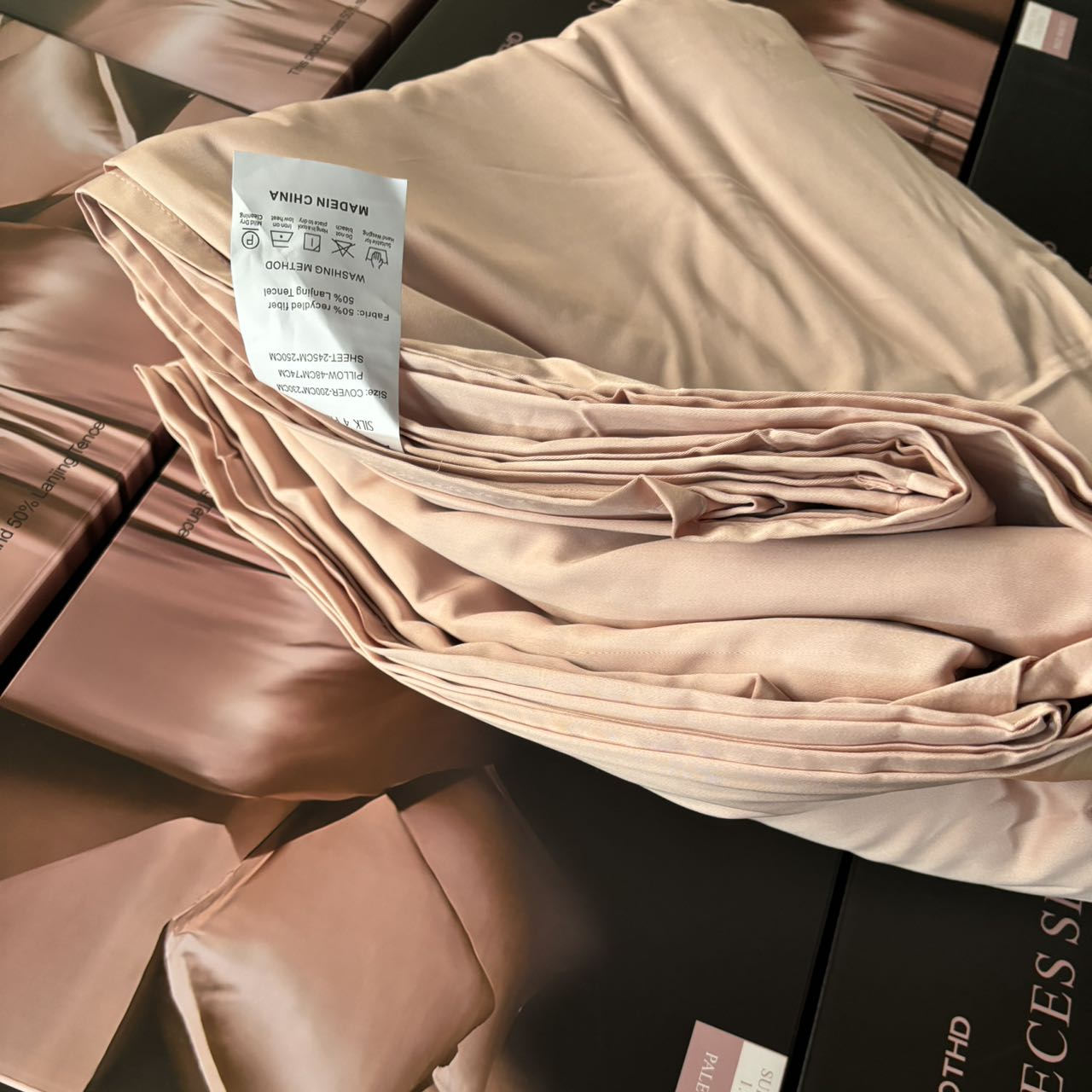 天丝四件套纯棉床单被套床单款